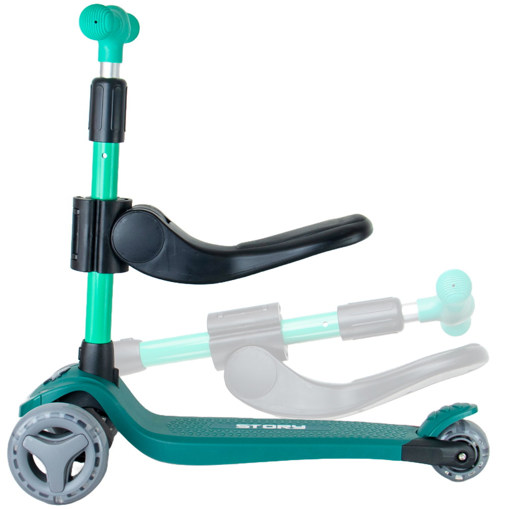 Trottinette Deluxe 3IN1 Mini Prieteni pentru copii