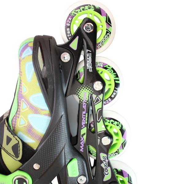 Patine cu Role in Linie Copii Cougar Funky  Monster