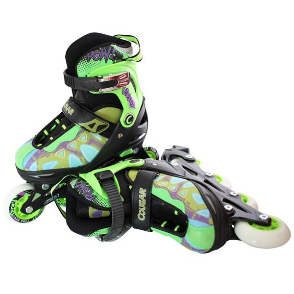 Patine cu Role in Linie Copii Cougar Funky  Monster