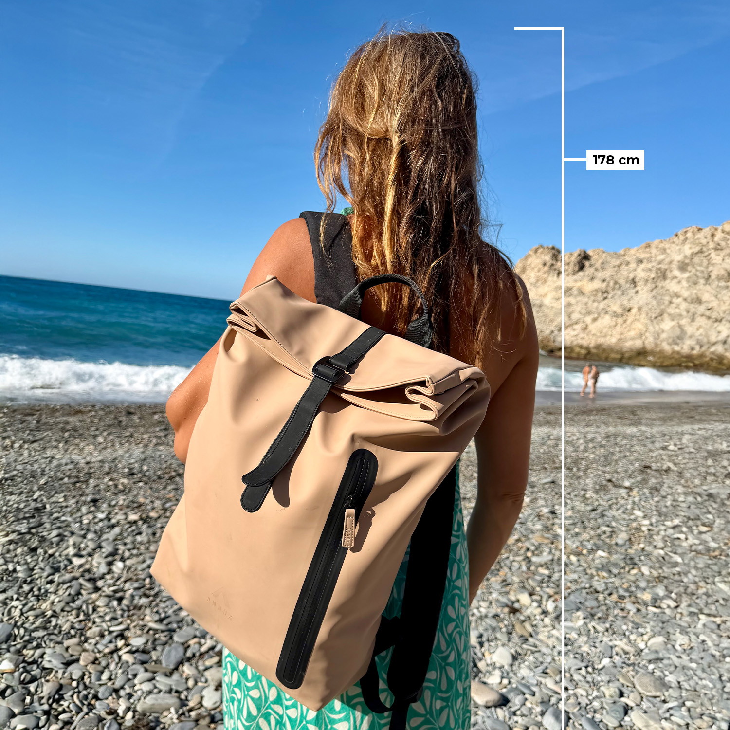 Rucsac casual pentru laptop Annox 15.6” – rezistent la apă din PU
