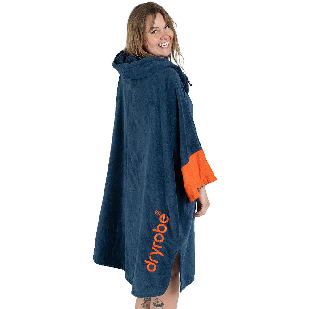 Rochie din prosop organic Dryrobe cu fermoar pe toată lungimea
