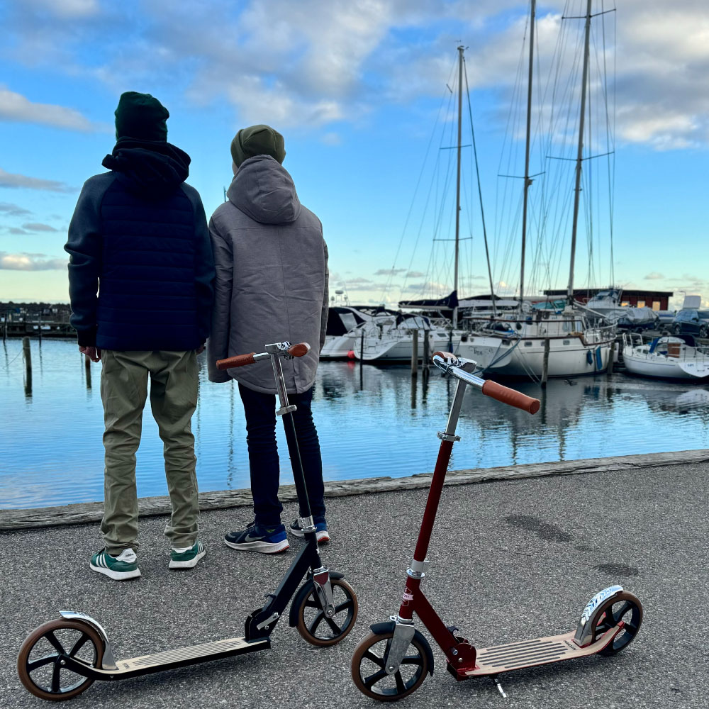 Scooter Commuter Story Compass