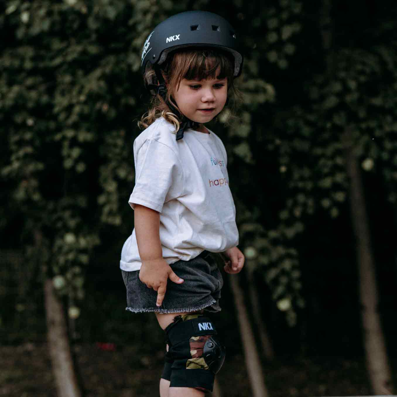 NKX Kids 3-Pack Pro Protective Gear - Genunchiere, Coturi și Protecții pentru Încheieturi