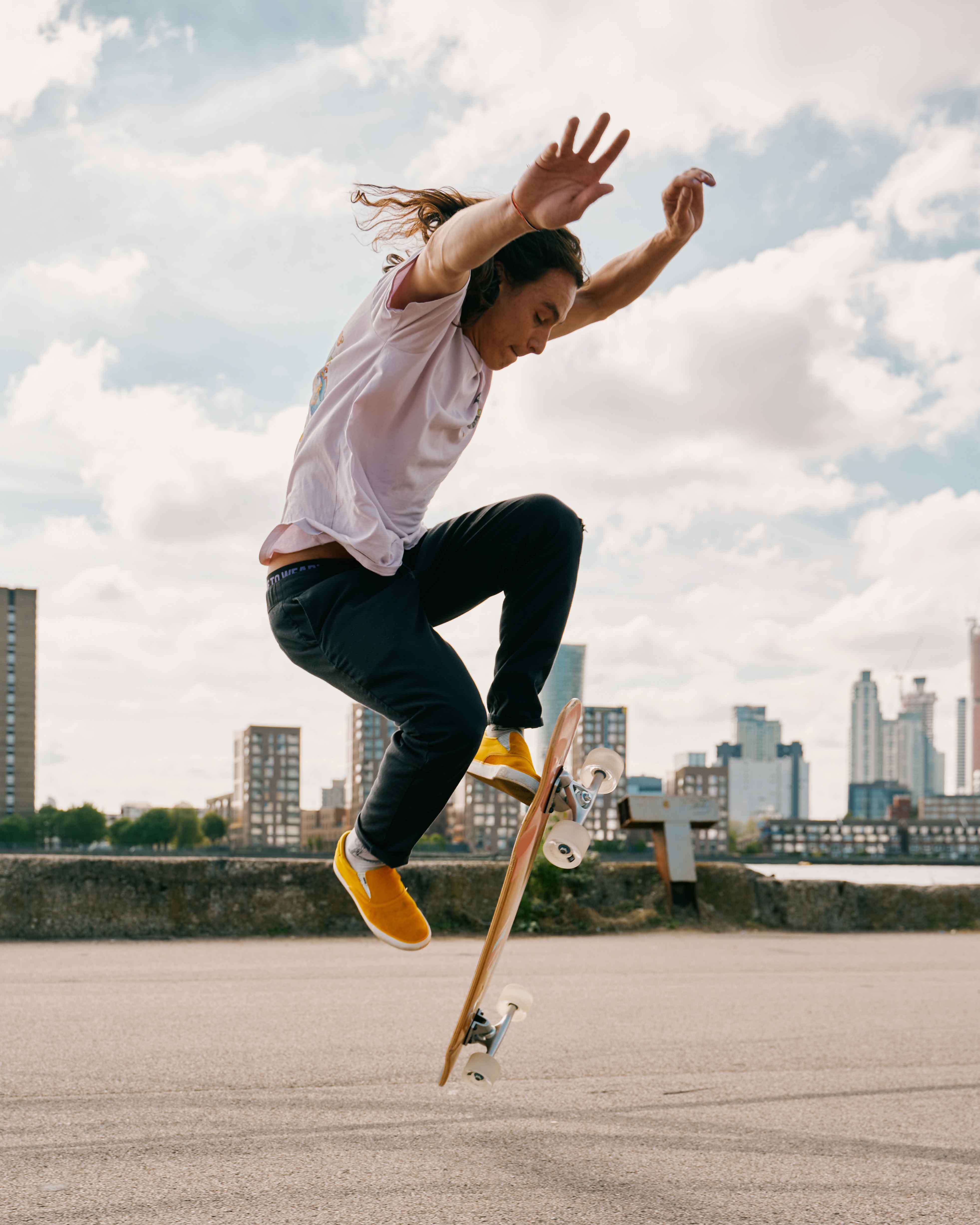NKX Feather Dancing Longboard