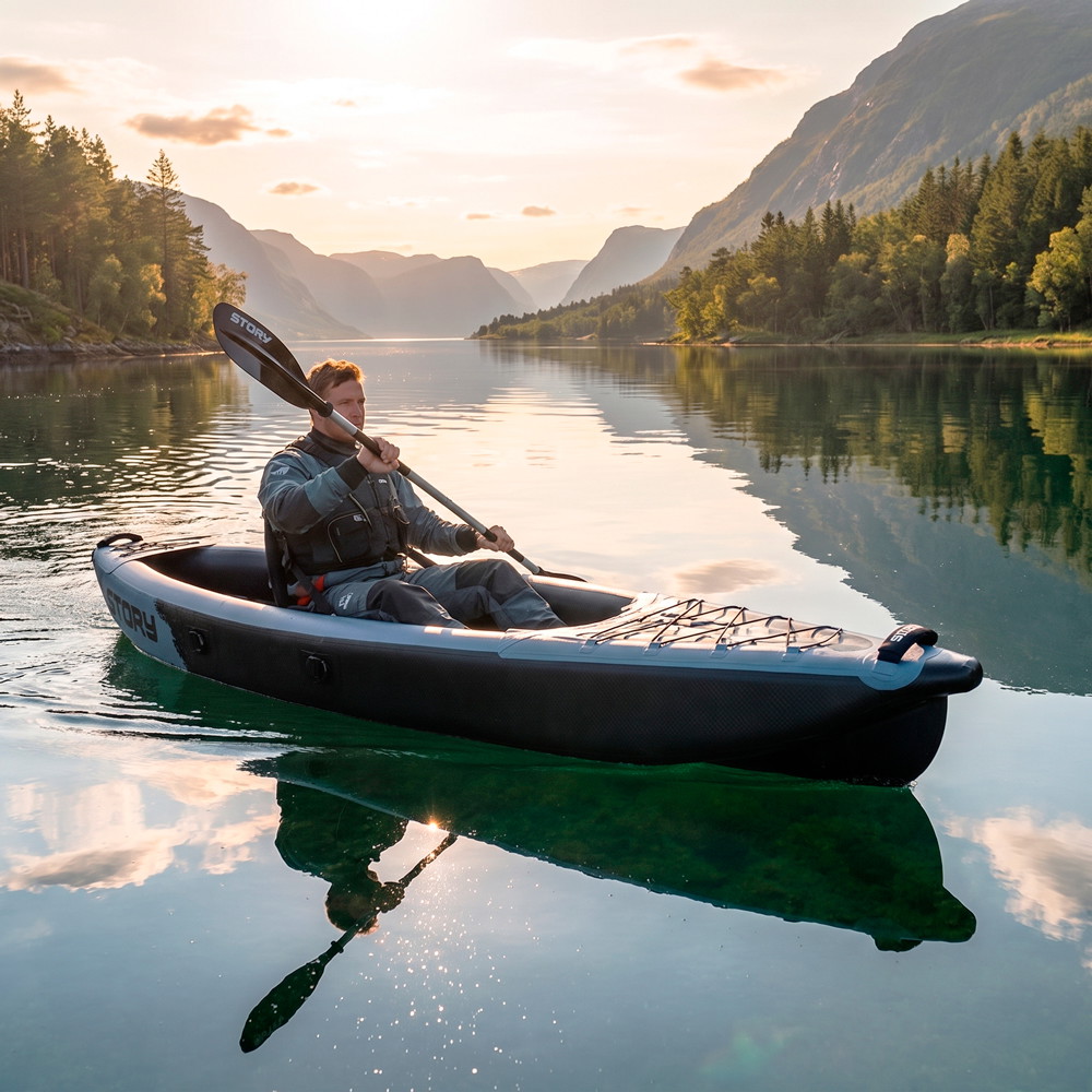 Canoe gonflabil Story pentru o persoană