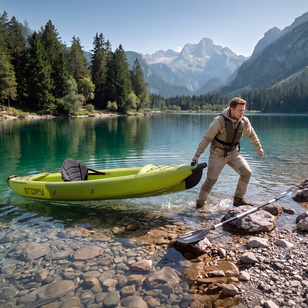 Canoe gonflabil Story pentru o persoană