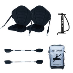 Paddle Story 2-Persoane Canoe Inflatable Accesorii