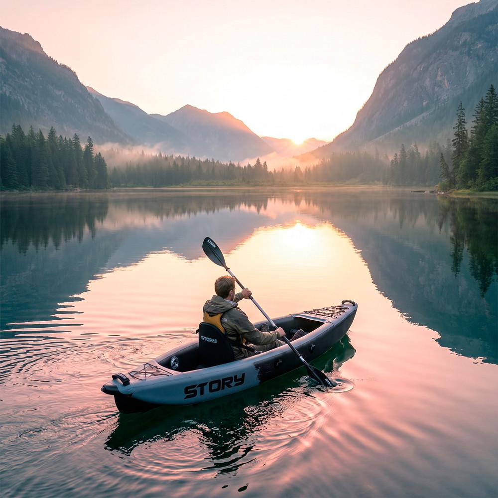 Canoe gonflabil Story pentru o persoană
