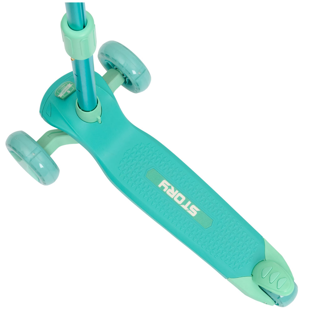 Story Mini Friends LED deluxe trotinetă cu 3 roți pentru copii
