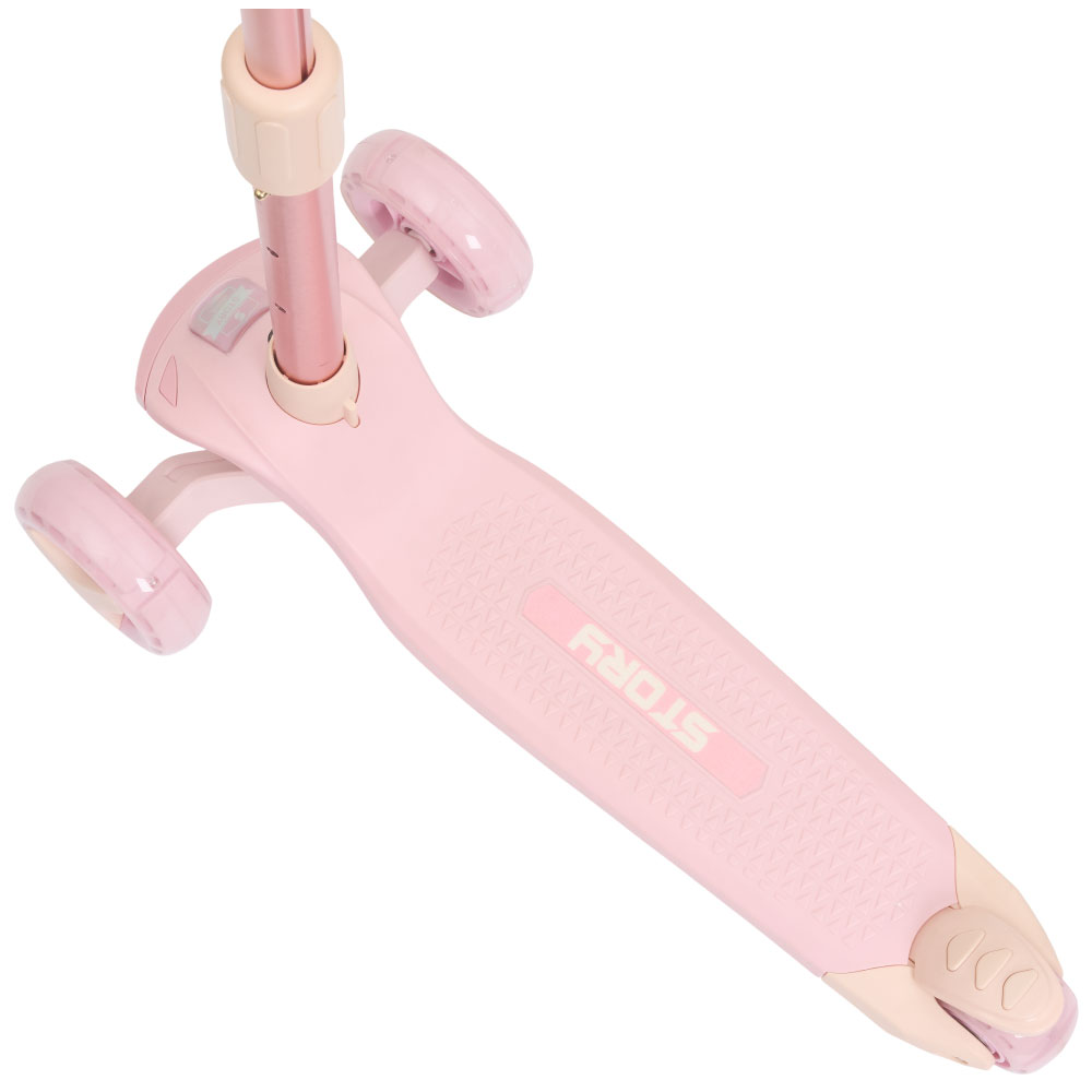Story Mini Friends LED deluxe trotinetă cu 3 roți pentru copii