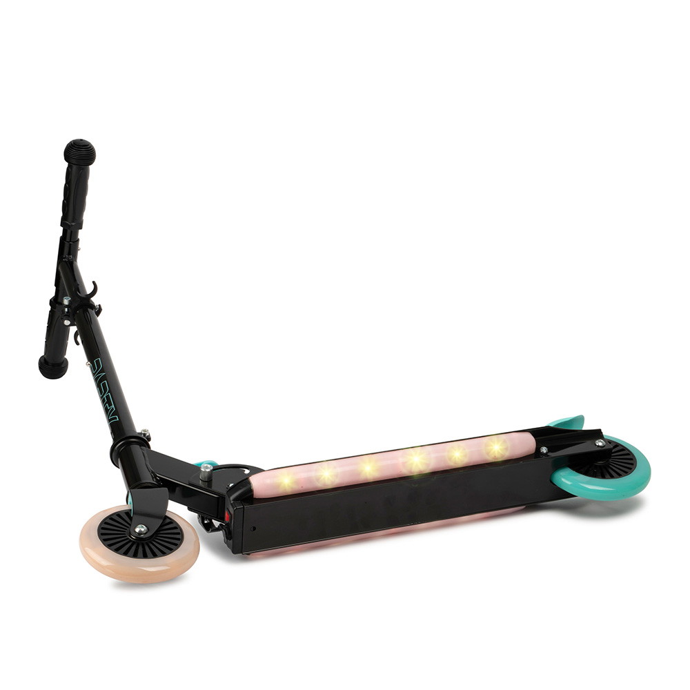 Story Party LED Kick Scooter Ajustabil pentru Copii
