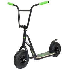 Scooter Urban Chopper cu Roți de Pneuri Plate