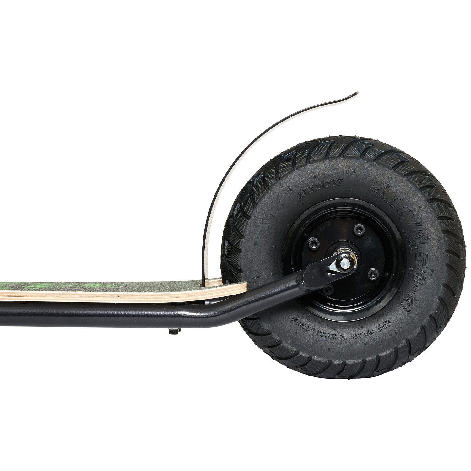 Scooter Urban Chopper cu Roți de Pneuri Plate