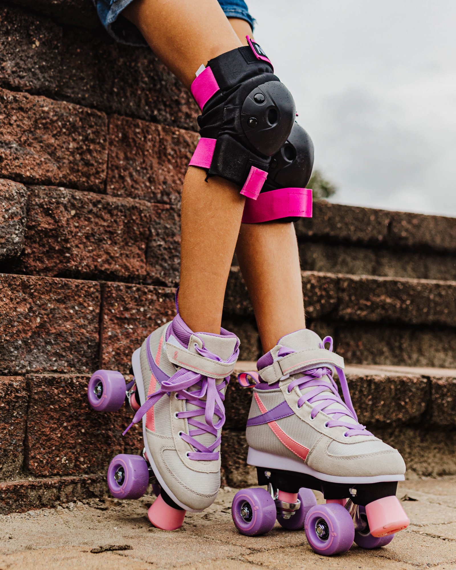 NKX Kids 3-Pack Pro Protective Gear - Genunchiere, Coturi și Protecții pentru Încheieturi