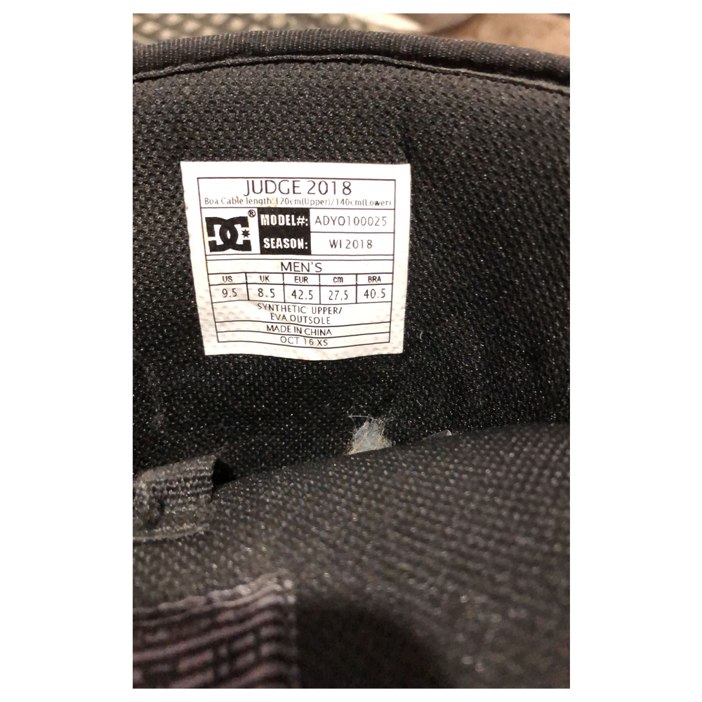 Boots Snowboard DC Judge - Outlet