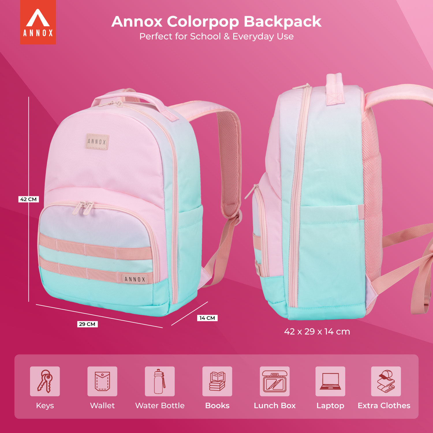 Rucsacul Colorpop Annox