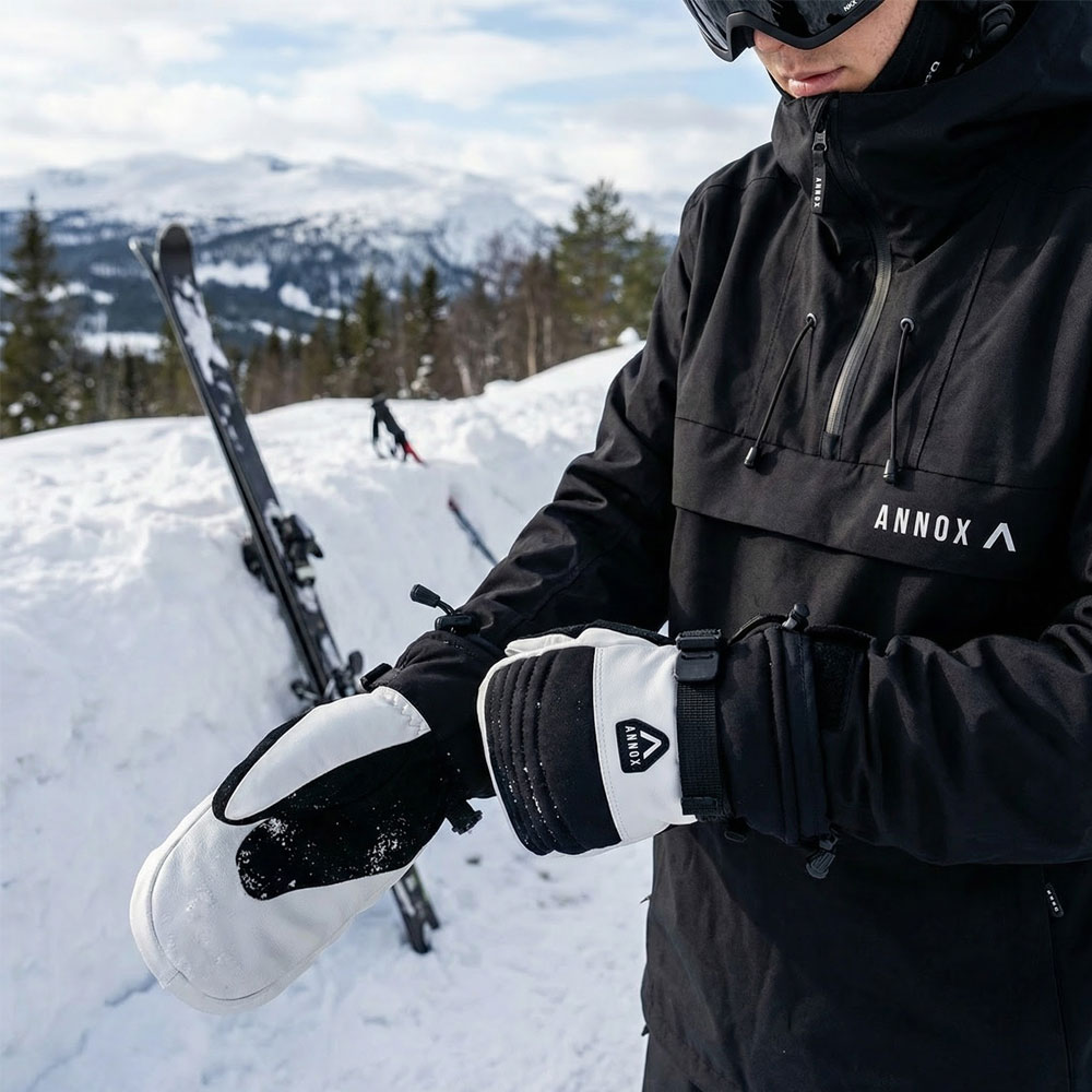 Annox Session Leather Ski Manusi