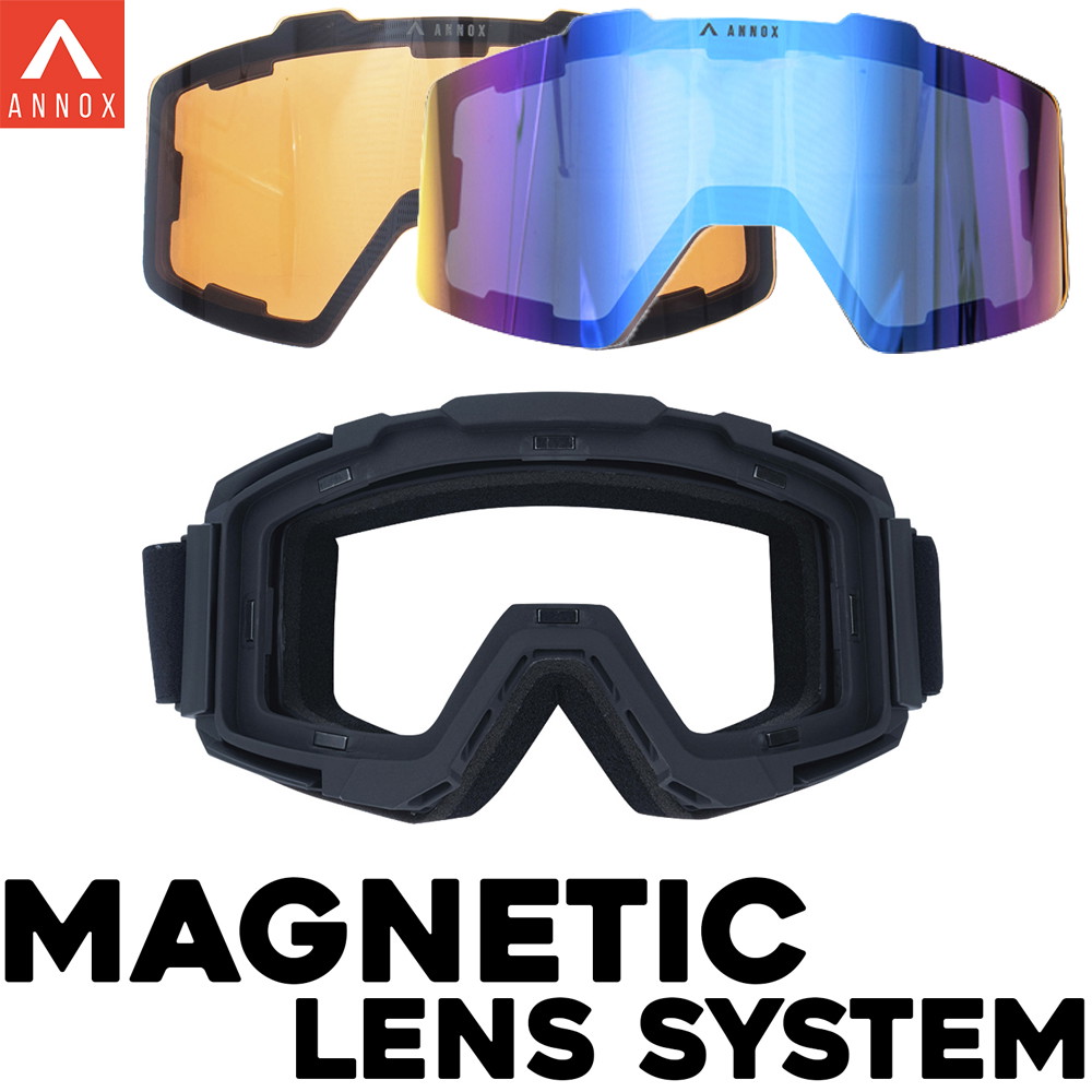 Anstea Team Goggles de schi/snowboard