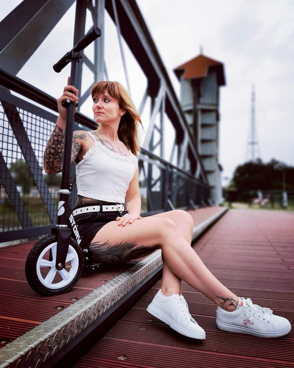 Story Civic Comfort Air-wheels Trotinetă Pliabilă
