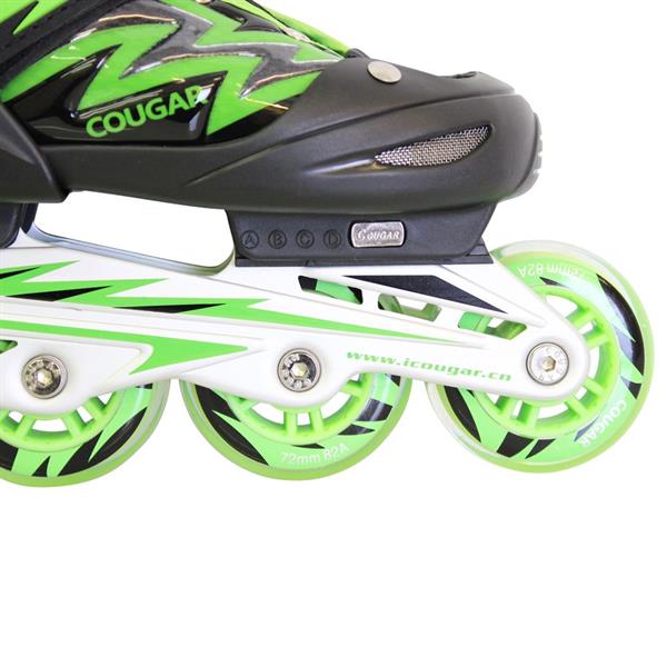 Patine ajustabile inline pentru copii Cougar