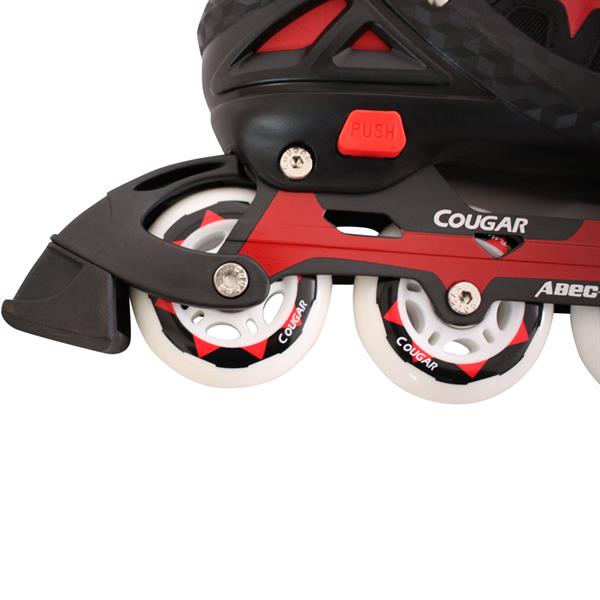 Patine Inline Cougar Red Devil