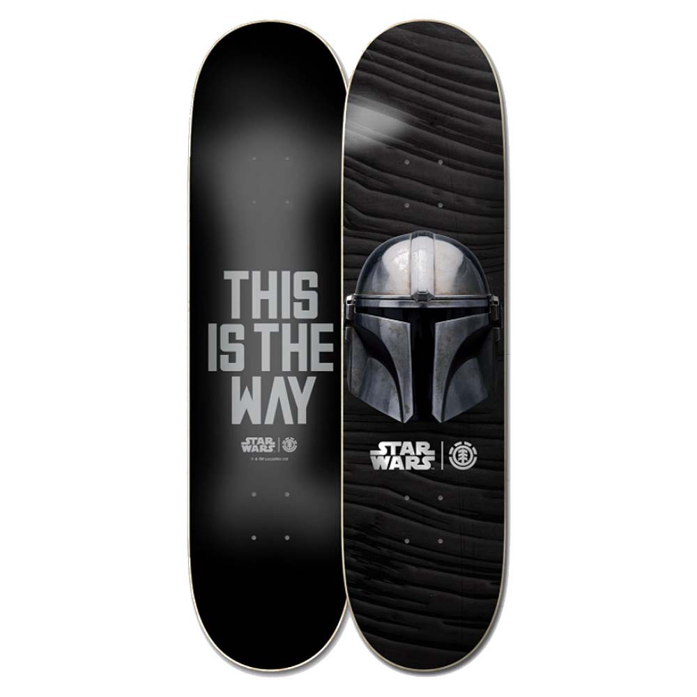 Element Mandalorian Beskar Skateboard Placǎ 8.25"