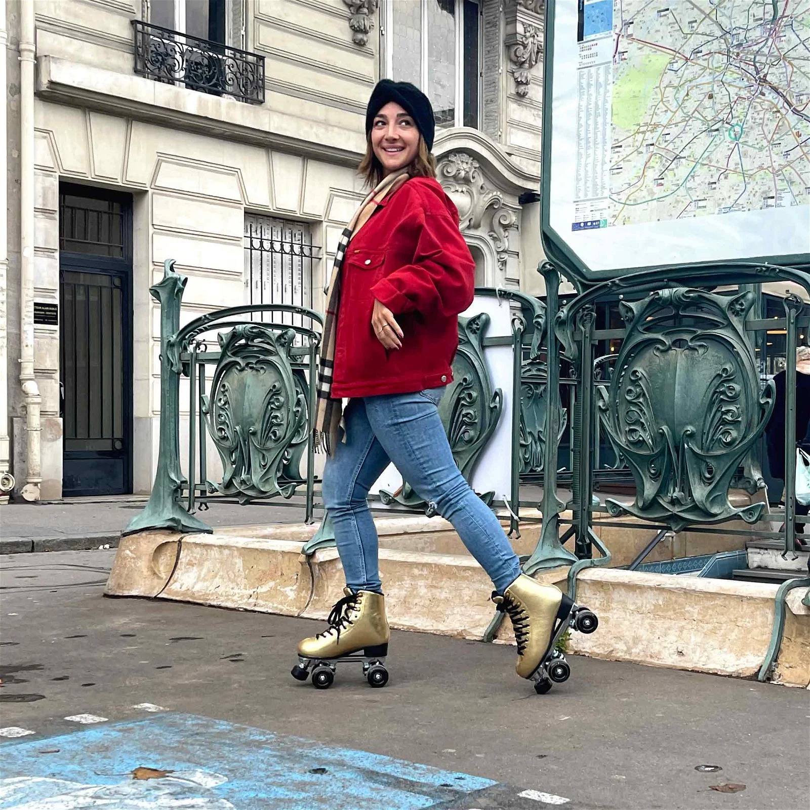 Patinete Quad din Suede Story Disco