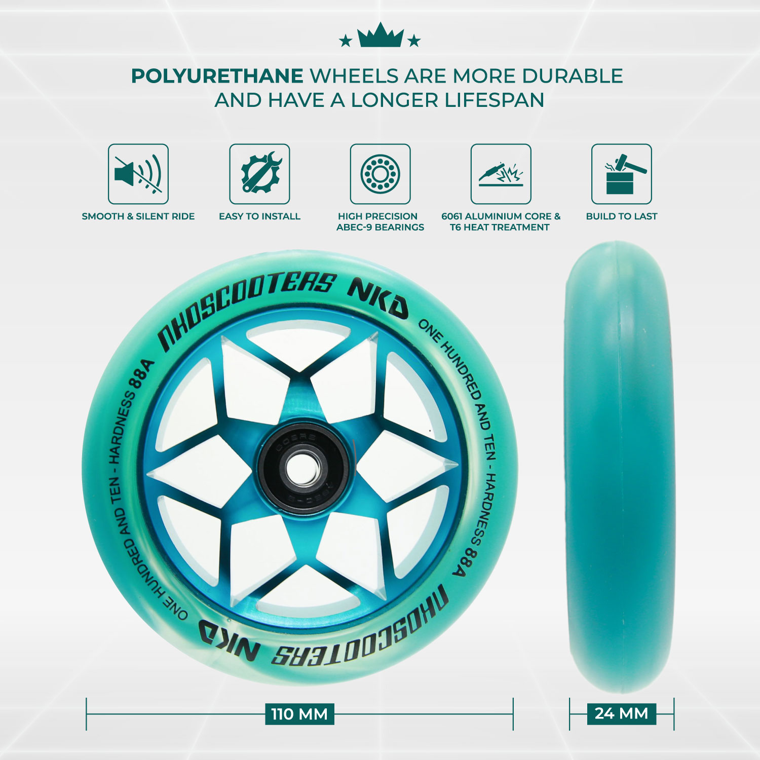 Roti pentru Trottinette NKD Goat