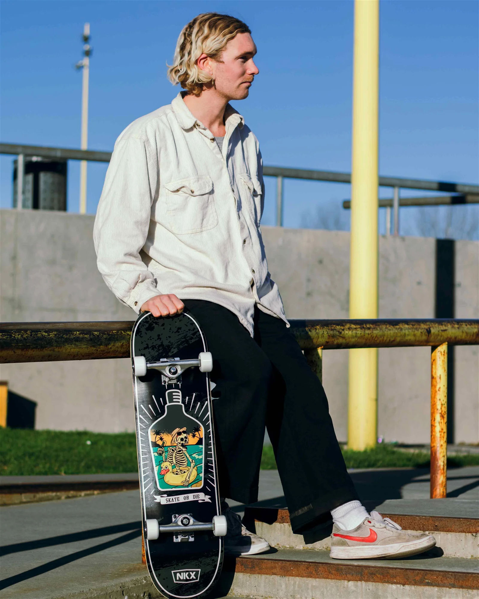 NKX Skate Or Die Skateboard