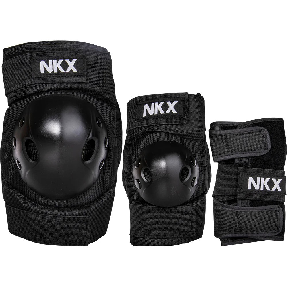 NKX Kids 3-Pack Pro Protective Gear - Genunchiere, Coturi și Protecții pentru Încheieturi