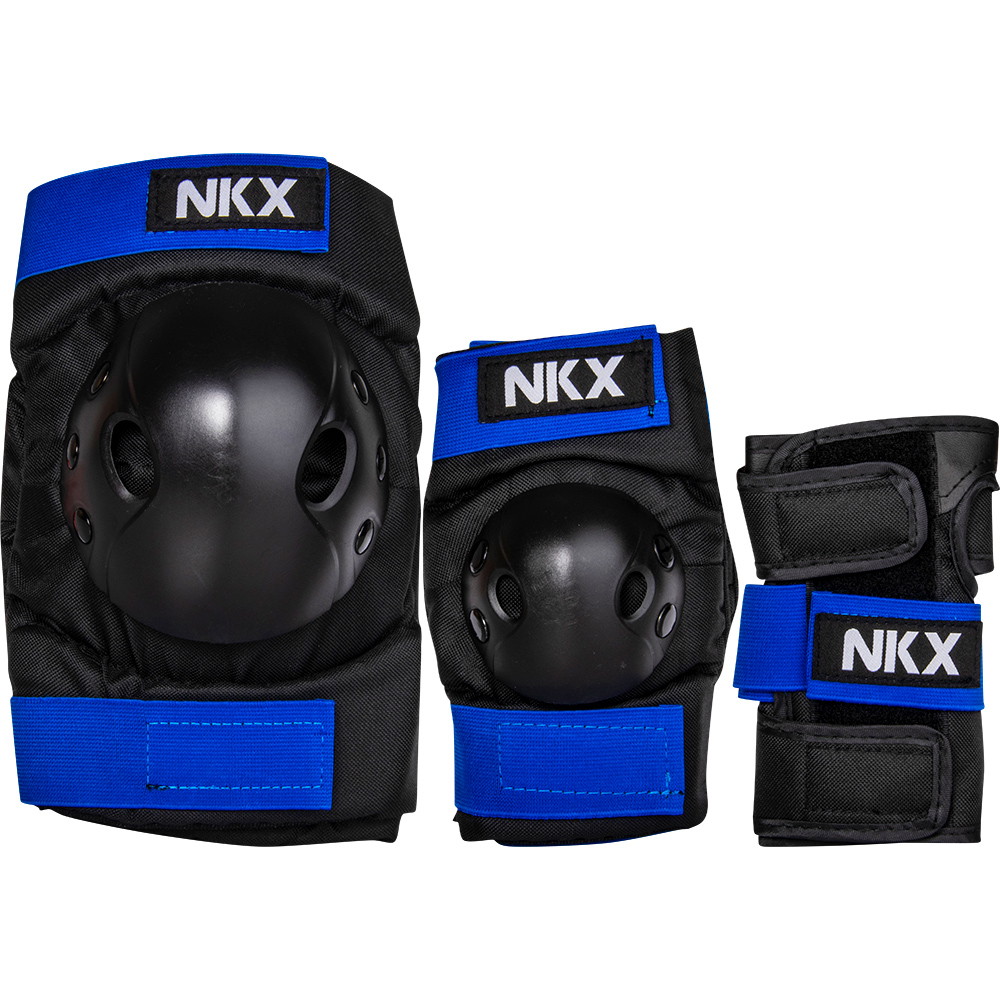 NKX Kids 3-Pack Pro Protective Gear - Genunchiere, Coturi și Protecții pentru Încheieturi