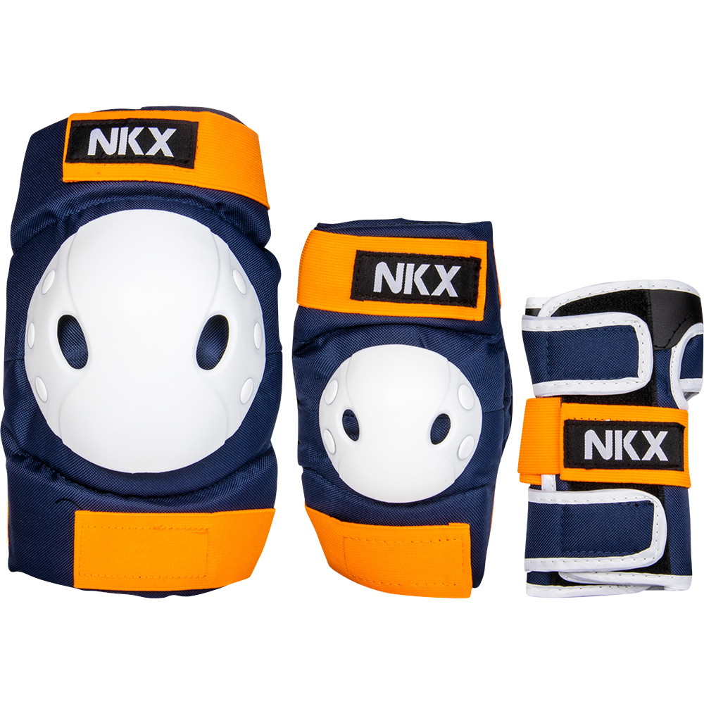 NKX Kids 3-Pack Pro Protective Gear - Genunchiere, Coturi și Protecții pentru Încheieturi