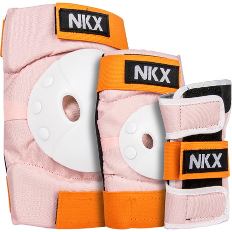 NKX Kids 3-Pack Pro Protective Gear - Genunchiere, Coturi și Protecții pentru Încheieturi