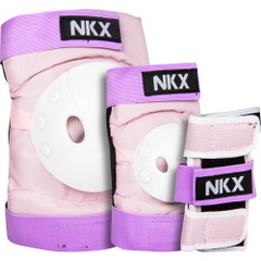 NKX Kids 3-Pack Pro Protective Gear - Genunchiere, Coturi și Protecții pentru Încheieturi