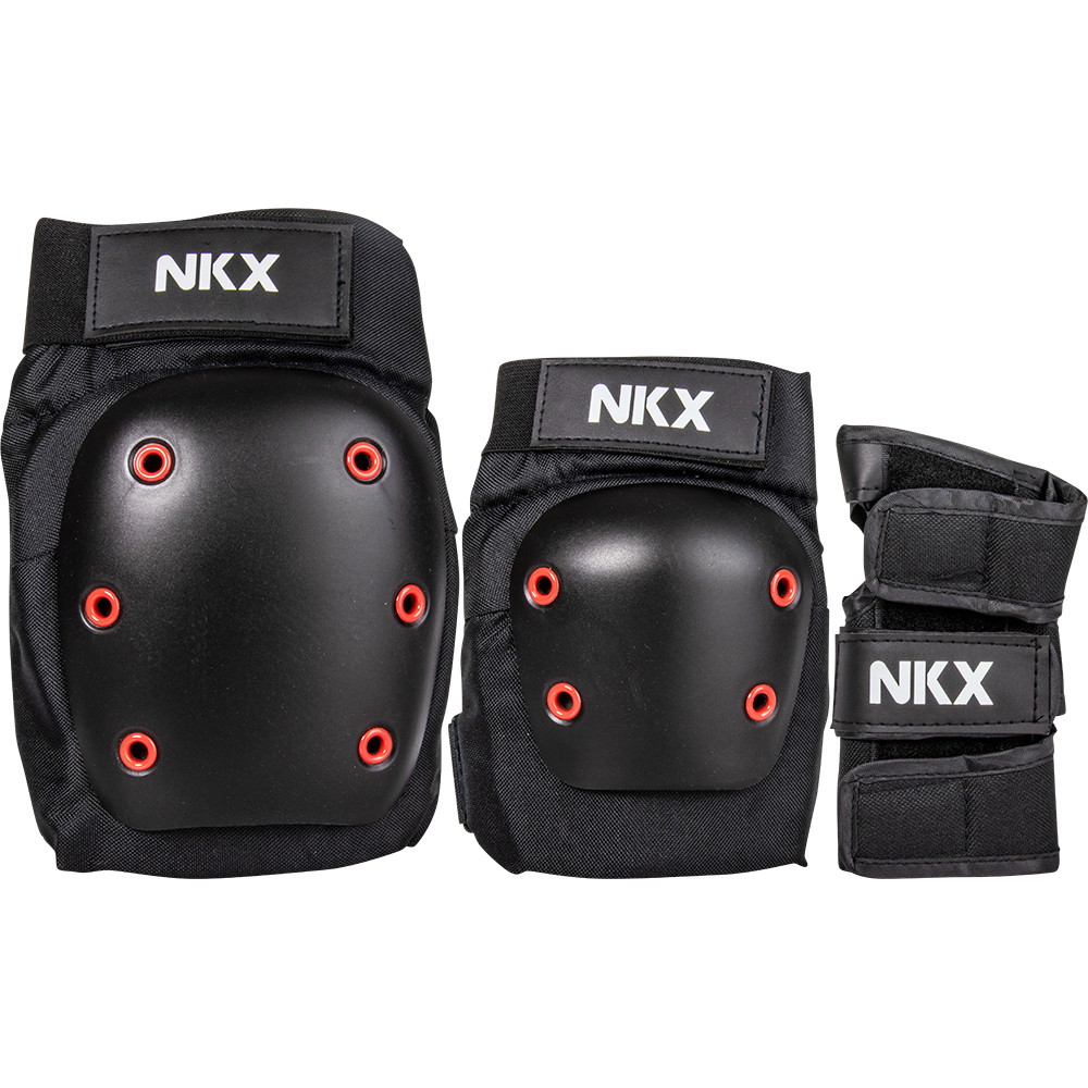 NKX 3-Pachet Pro Echipament De Protecție - Genunchiere, Cotiere Şi Protecții Pentru Încheietura Mâinii