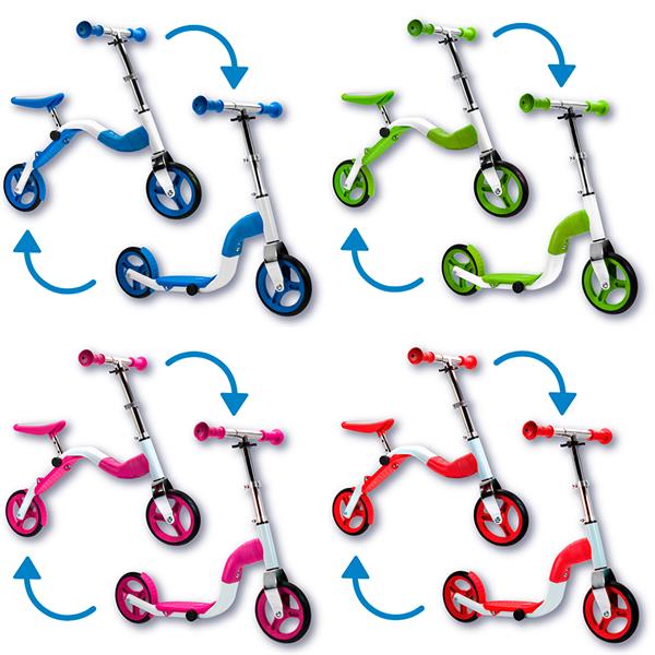 Bicicletă de Echilibru Scoobik / Trotinetă Kick pentru Copii