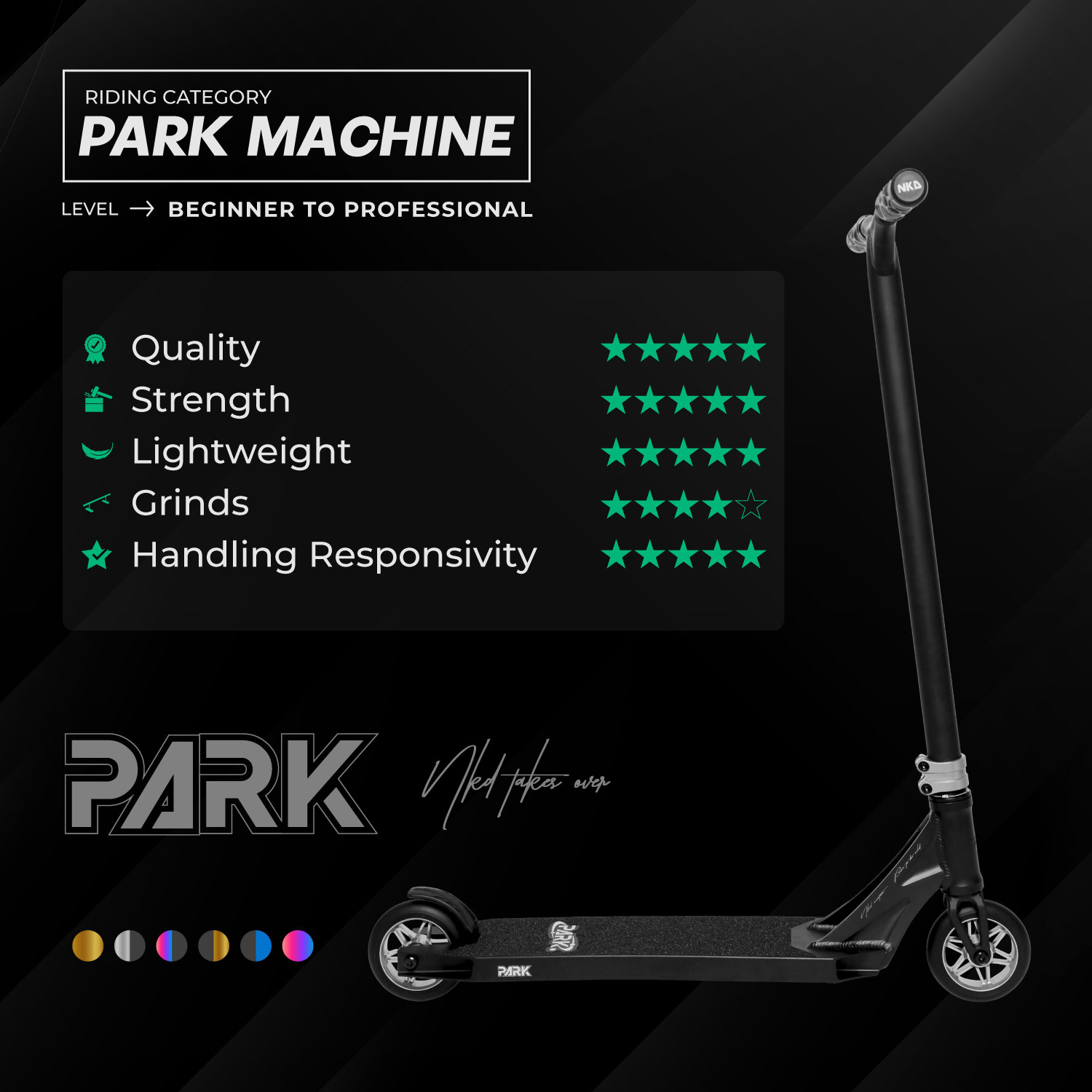 NKD Park Trotinetă de Stunt