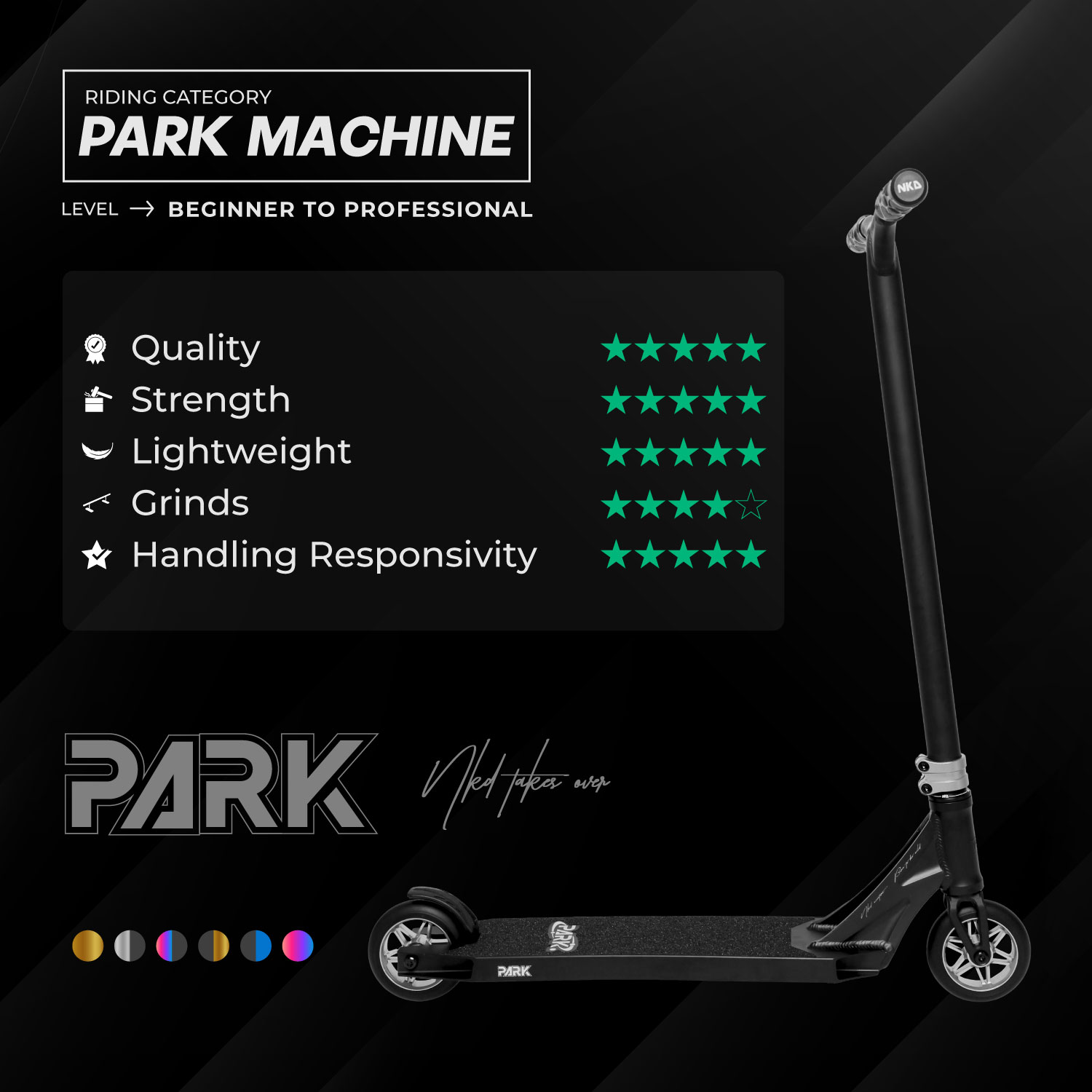 NKD Park Trotinetă de Stunt
