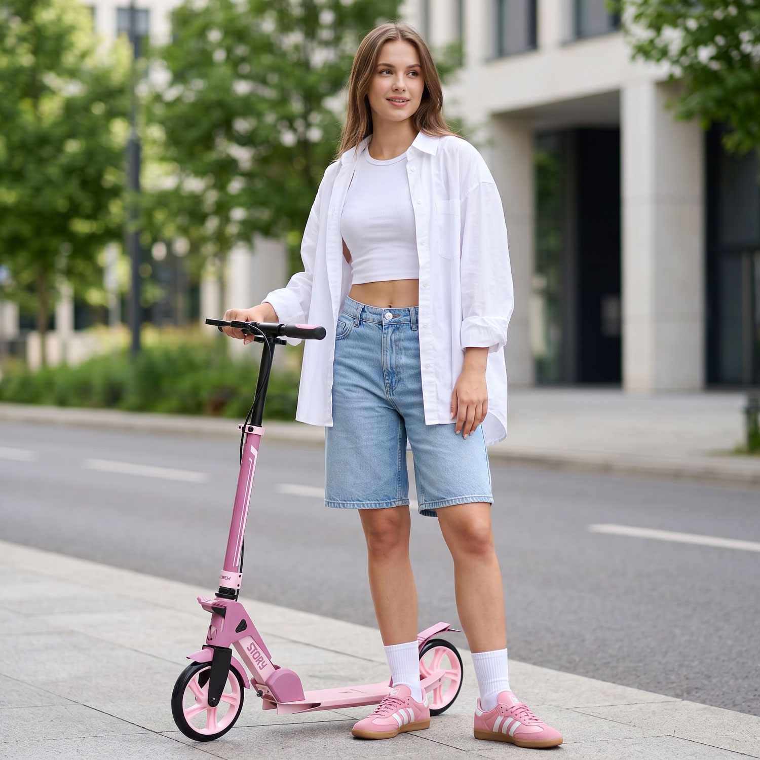 Story Fold & Ride – Trotinetă pliabilă
