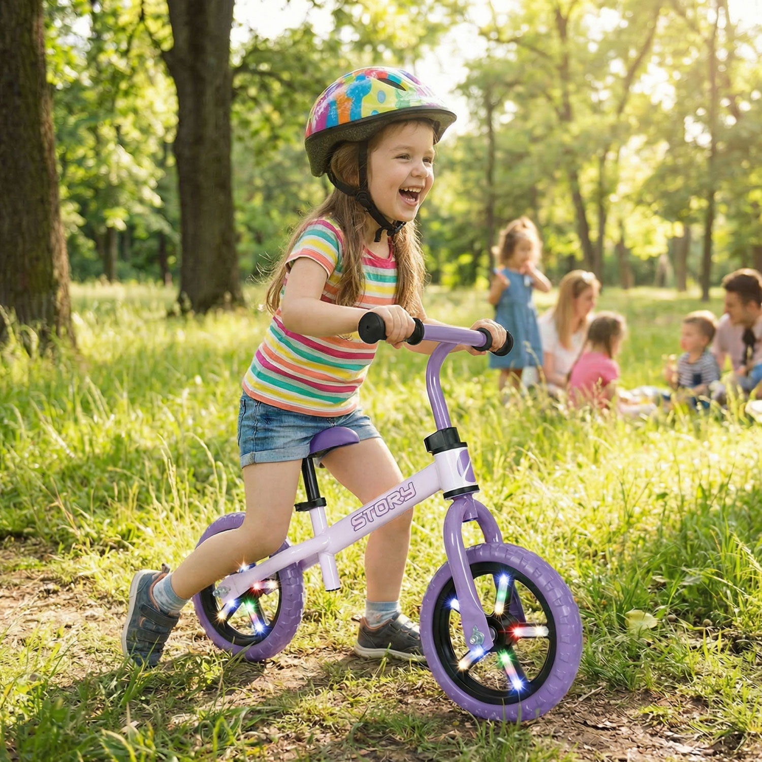 Bicicletă de Echilibru Story 70's Baby Racer 