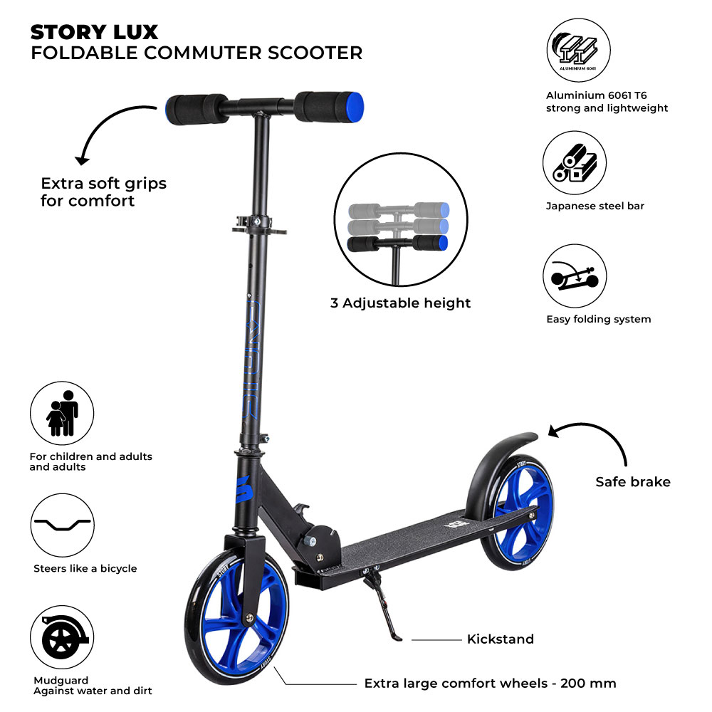 Trottinette pliabilă pentru navetă Story Lux