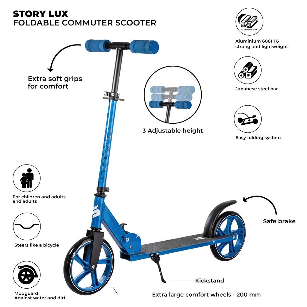Trottinette pliabilă pentru navetă Story Lux