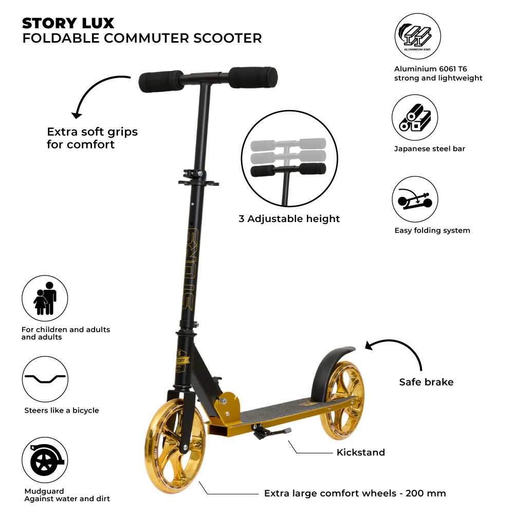 Trottinette pliabilă pentru navetă Story Lux
