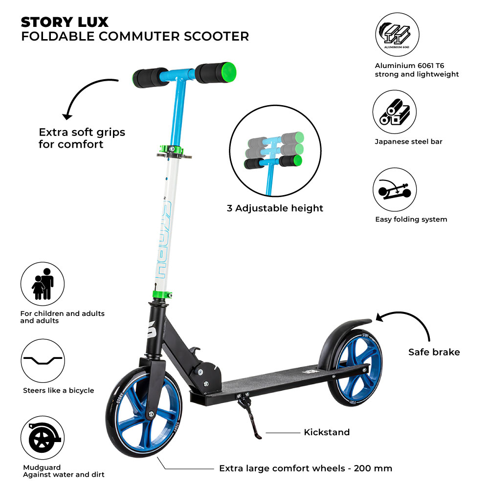 Trottinette pliabilă pentru navetă Story Lux