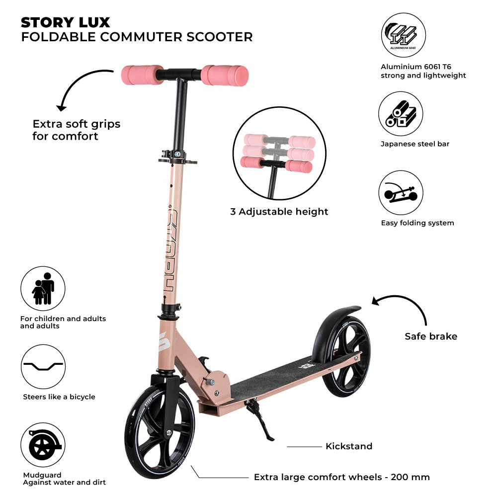Trottinette pliabilă pentru navetă Story Lux