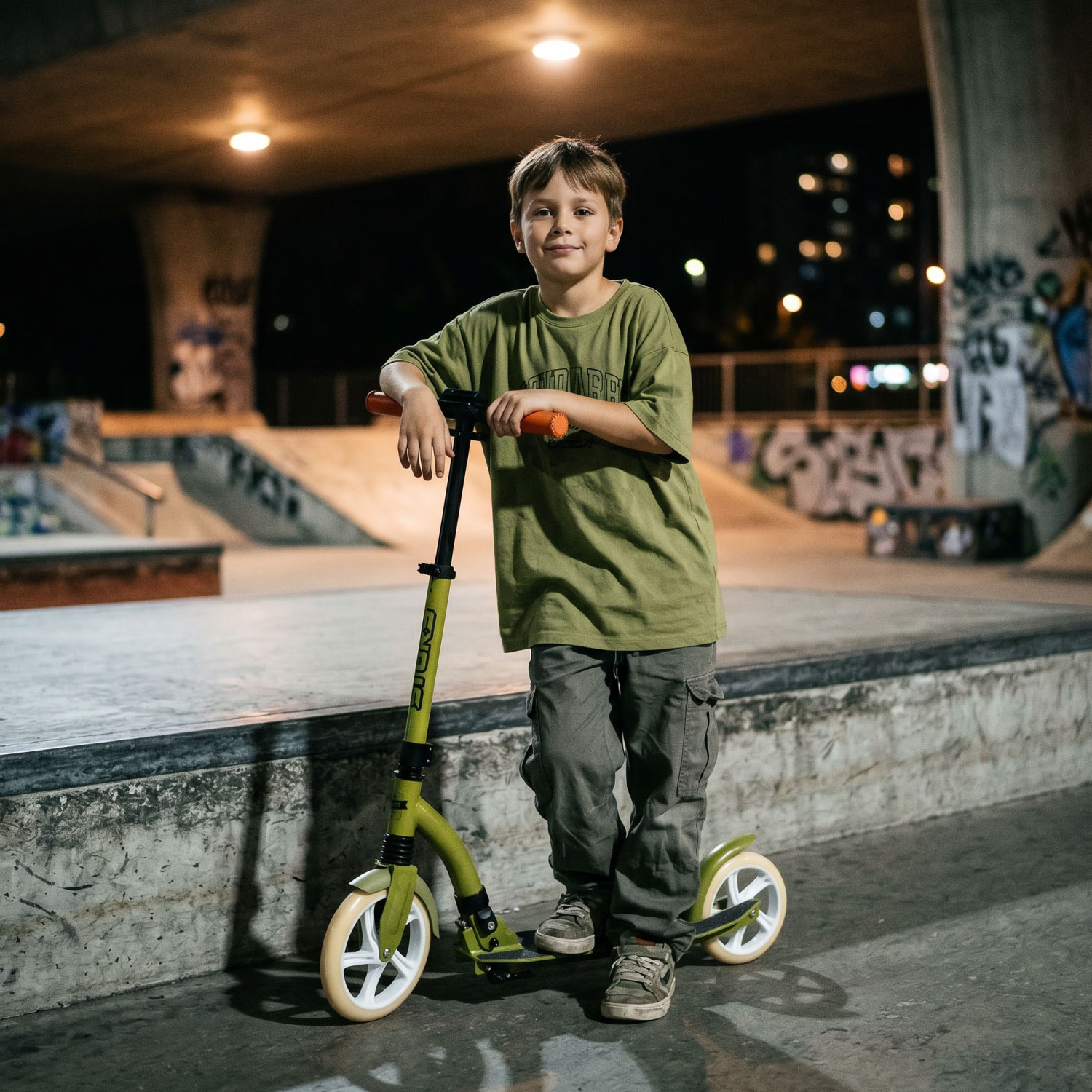 Story Retro Ride Trotinetă Comutator Pliabilă