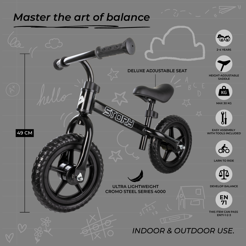 Bicicletă de echilibru Story Run Racer