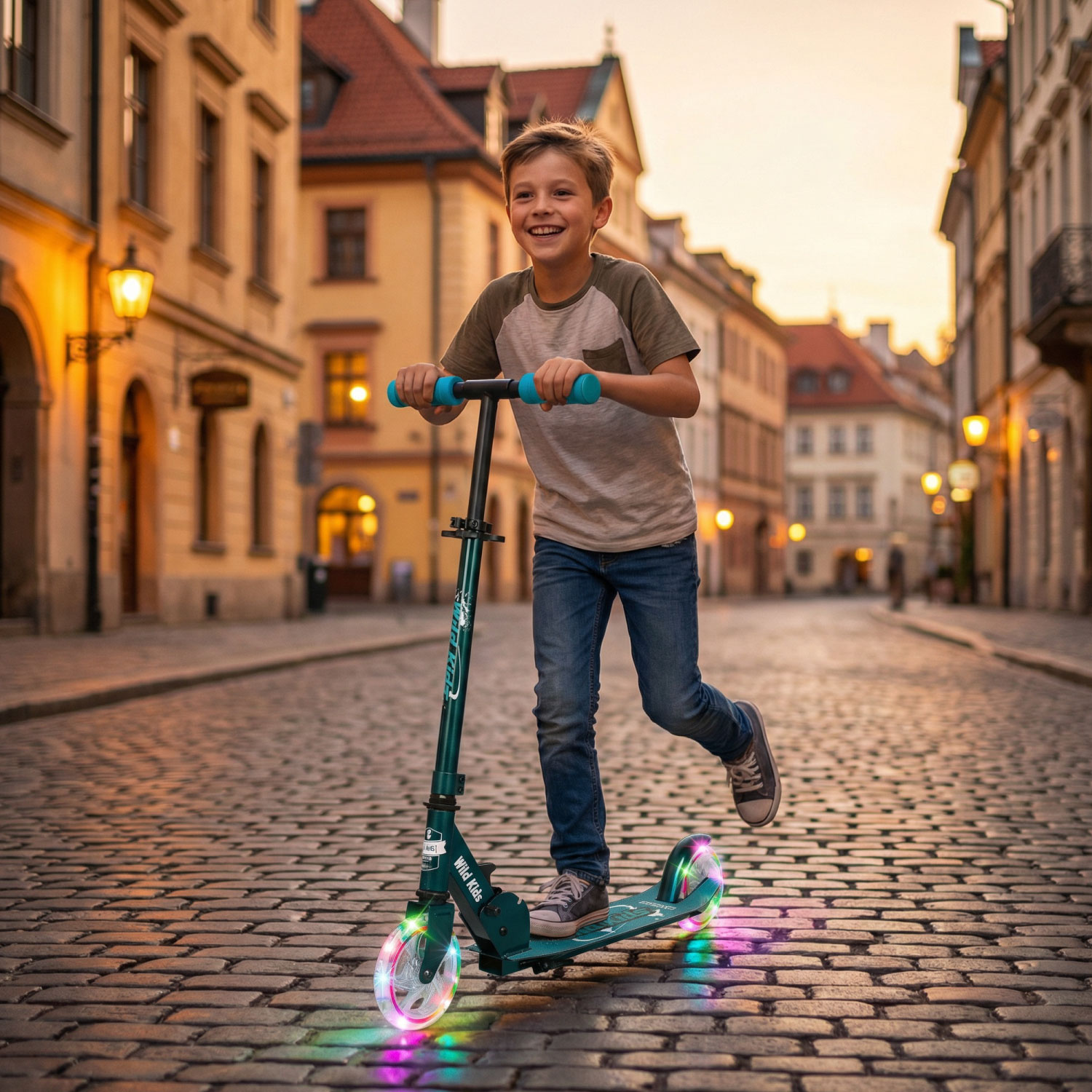 Story Wild Kids Trottinetă Pliabilă
