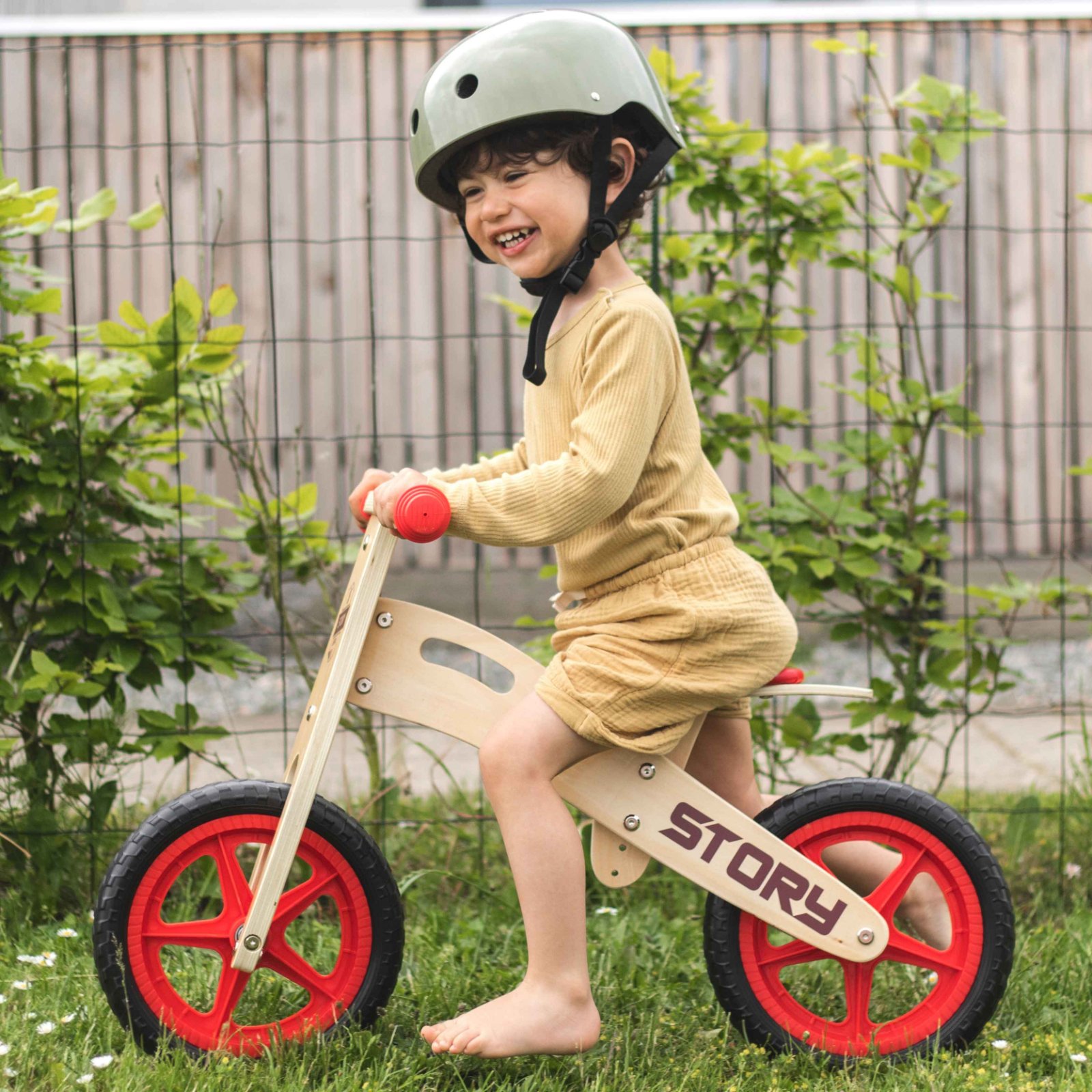 Bicicletă de echilibru Woody Story