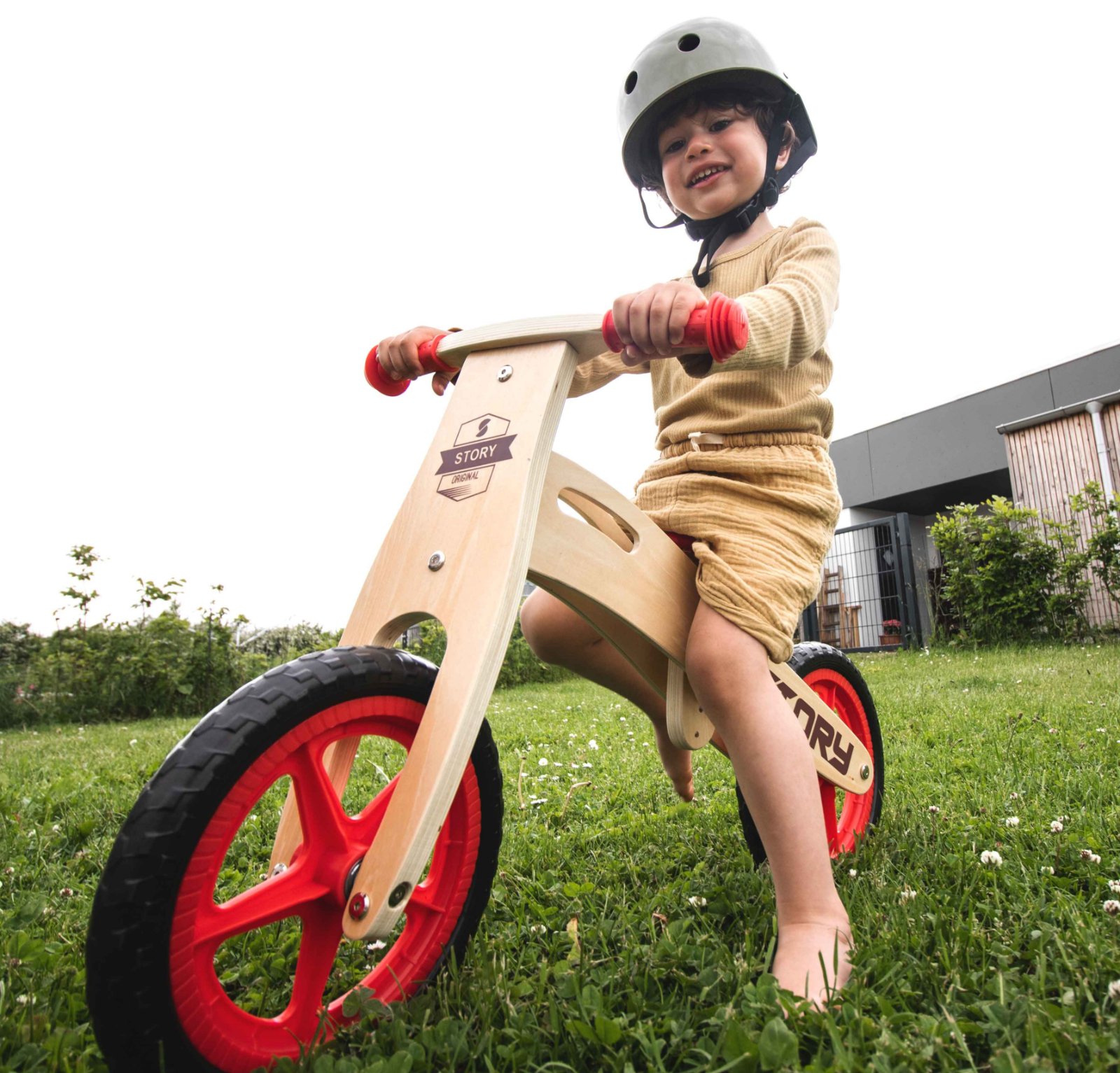 Bicicletă de echilibru Woody Story
